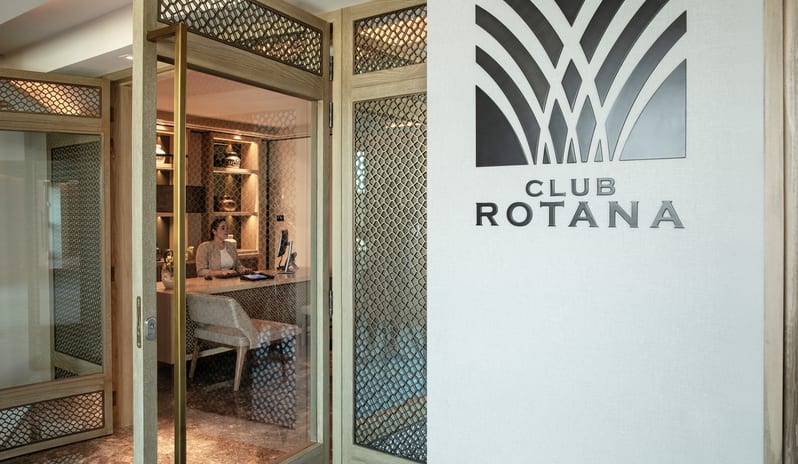 Club Rotana Lounge Entrance